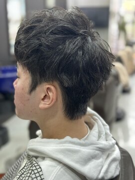 バーバーバー 八広(BARBER-BAR) 爽やかネープレスショート　＃メンズカット