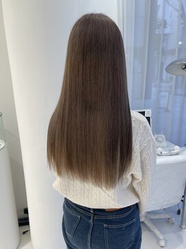 ハイブ 金沢(Hive) ブリーチミルクティーグレージュ透明感カラー美肌カラー髪質改善