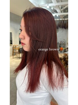 ミント(mint) ☆カラーお悩みの方!オレンジブラウンカラーおすすめです!!☆