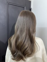 ビビバイベル(BiVi by BHEL) 【大人な雰囲気◎】透け感抜群のブリーチなしのワンカラー＊