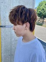 ニアウ 太田店(Niau)&nbsp;メンズナチュラルマッシュウルフパーマシャドウパーマ質感重視