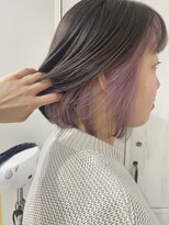 ネイロ 錦糸町(NeiRo)&nbsp;インナーカラーピンクカラーグレージュカラーイヤリングカラー