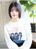天神【BIRTH】ワンレンボブ前髪ありイメチェン20代　2