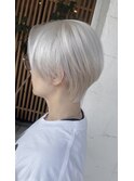 *ハンサムショート*ホワイト