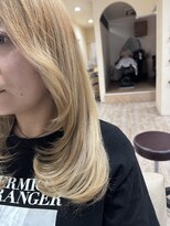 ラボヌールヘアーノーブル 新越谷店(La Bonheur hair noble)&nbsp;ブランドベージュ/レイヤーカット【美髪】【イメチェン】