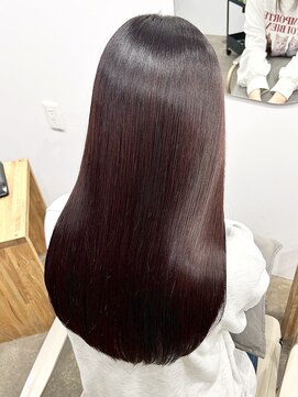 ビルド(build) 韓国風/チェリーレッド/髪質改善/ブラウン/新越谷/南越谷