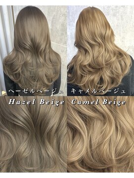 アマトウキョウ アユンチェ(AMA TOKYO×AYUNCHE) ヘーゼルベージュ キャメルベージュ レイヤーカット