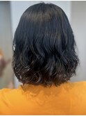 ママさん向けボブパーマ