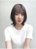 大人レイヤーボブフェイスレイヤーひし形丸顔面長絶壁K20250703