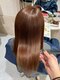 ヘアデザイン アンジェリク(HAIR DESIGN ANGELIQUE)の写真/髪質に合わせた施術で髪の負担を最小限に。自然なストレートで憧れのさらツヤ美髪ストレートに。