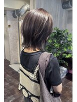 ヴィークス ヘア(vicus hair)&nbsp;ラベンダーグレーブリーチなしダブルカラー
