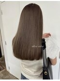 " ブリーチなしダブルカラー　"
