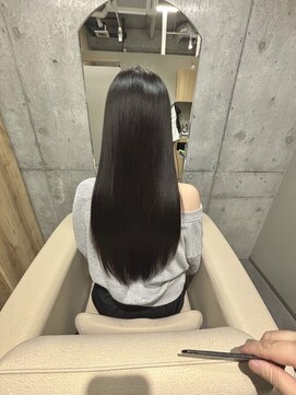 髪質改善ストレート