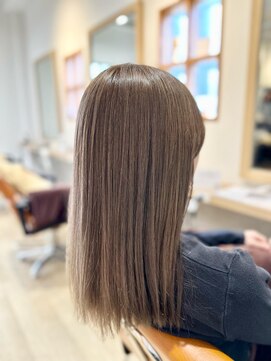 ヘアー アンド スパ パーム(hair and spa palm) ベージュヘア