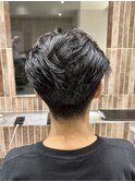フェザー/サーフカール/センターパート/波巻きツイスパ