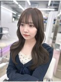 透明感たっぷりオリーブブラウンカラー