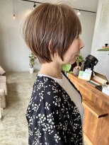 リアンインフィニティ(Lien ∞)&nbsp;質感ショート　大人ショート　帯山　長嶺
