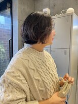 エインアンリー 明治神宮前(AIN.ANLY.)&nbsp;ボブパーマ、ニュアンスパーマ、ショートボブパーマ、毛先パーマ