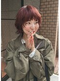 春夏のイメージチェンジボブパーマ暖色カラー