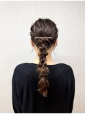 *結婚式*編みおろし*