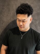ベース(BASE) Cafe&Barber BASE×宮城リョータ風パーマ