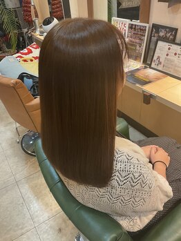 タカアーティス(TAKA art.is)の写真/雪が谷大塚駅徒歩1分◎エイジング毛にお悩みのオトナ女性に ダメージを極限まで抑えたネオメテオストレート