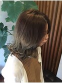 外国人風×メルトカラー×外ハネ