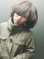 ヘアーローラン 藤沢(hair LORAN fujisawa) スモーキーアッシュ&ラフパーマ_ボブ