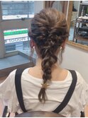 ヘアセット×ダウンスタイル