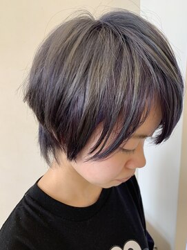 ヘアーデザイン ラクーナ(hair design La cuna) 男前ショートマッシュウルフ/メンズライク/ふんわりショート