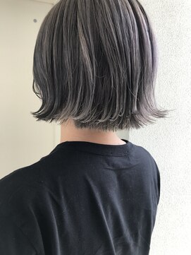 ヘアーデザイン シュシュ(hair design Chou Chou by Yone) ☆chouchou☆ミニボブ×グレージュ