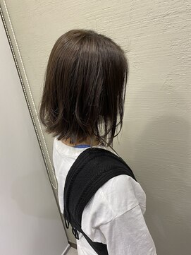 シエル 藤沢店(CIEL) 【CIEL】外ハネボブ×アッシュグレー