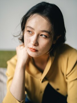 アグ ヘアー ズッカ 竹の塚店(Agu hair zukka) 《Agu hair》】ショートボブ　ニュアンスバング1