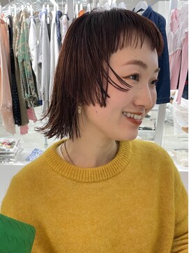 ヘン(hen) 【南船場hen】ダブルボブ ウルフカット