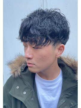 ナンバー アンフィール 渋谷(N° anfeel) 【HIKARU】＠hikaru_cut 爽やかナチュラルツイスパメンズパーマ