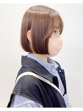 モリオフロムロンドン 松戸店(Morio from London) 【松戸 石山】ナチュラルストレートボブ耳掛けボブ20代
