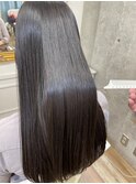 酸性ストレート　縮毛矯正　用賀　髪質改善