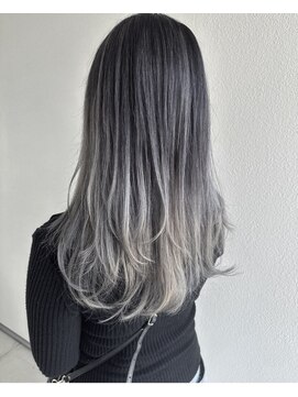 ゴットフロー(GOTTO FLOW) シャドールーツ/アッシュグレー/ロング/ファイバープレックス