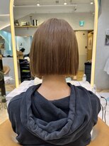 ロンドソレイユ 池袋(Lond soleil) ボブ/前髪カット/レイヤーカット×ケアブリーチ/デザインカラー