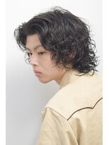 ルックグッドストア タカラヅカ(LOOK GOOD STORE TAKARAZUKA)&nbsp;ウルフマッシュパーマアッシュブラック1205