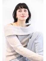 エールバイボヌール(Ere by Bonheur)&nbsp;くせ毛を活かしたナチュラル黒髪ショートボブ