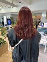 オーシャン(Ocean) 【Ocean Hair&Life田中愛梨】春っぽ!コーラルピンク!◎