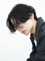 レタッチバイフィフス(RETOUCH by fifth)&nbsp;センターパートニュアンスパーマワンカールパーマ韓国コンマヘア