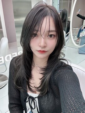 レディアル 渋谷(REDEAL) ワンホンヘア/韓国ヘア/ウルフ/前髪[レイヤーカット/渋谷]