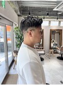 刈り上げショート×メンズカット
