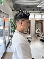 クム 横浜(qumu) 刈り上げショート×メンズカット