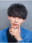 波巻きマッシュ/ニュアンスパーマ[下北沢/men's]