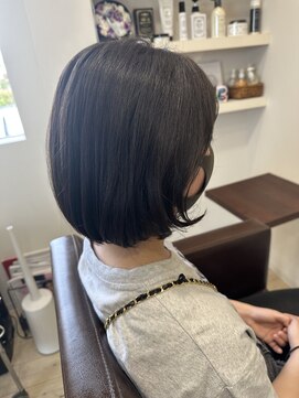 デレディールフィデル(DERE-DIR fidele) 韓国風ふんわりボブ★after