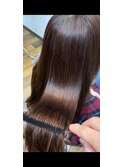 ツヤツヤ髪質改善ストレート・髪質改善カラー
