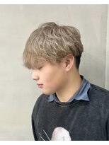 メンズペレ 渋谷(MEN'S PELE)&nbsp;ニュアンスパーマ/韓国マッシュ/スパイキーショート/渋谷